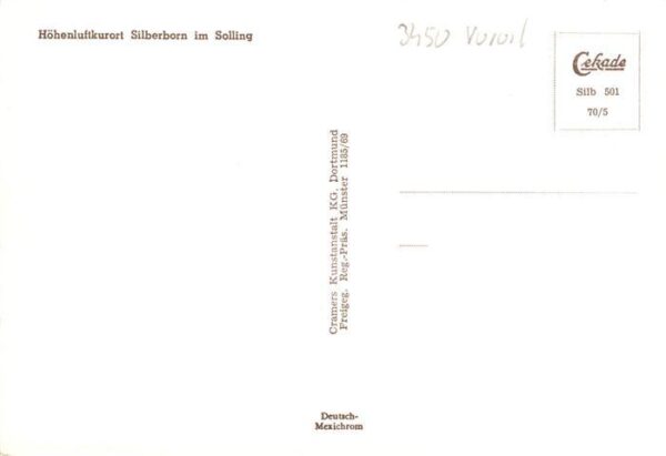 Silberborn Holzminden Solling Panorama Hoehenluftkurort – Bild 2