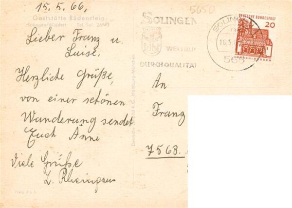 Widdert Solingen Fliegeraufnahme – Bild 2