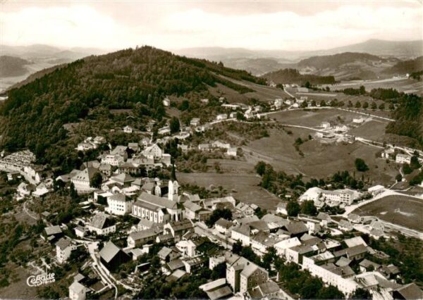 Schoenberg Bayerischer Wald Panorama Erholungsort