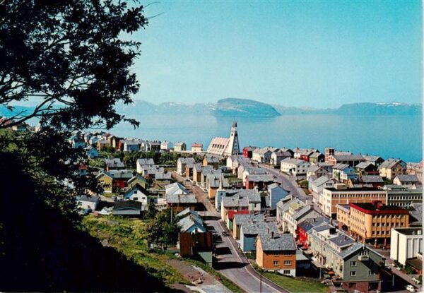 Hammerfest Norge Stadtpanorama
