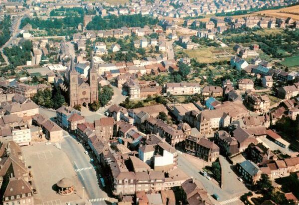 Dudelange Luxembourg Vue aérienne