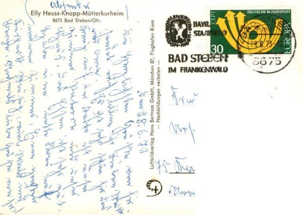 Bad Steben Elly Heuss-Knapp-Muetterkurheim – Bild 2