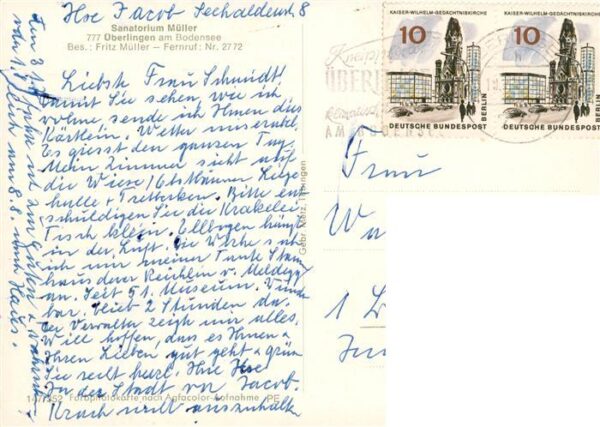 ueberlingen Bodensee Sanatorium Mueller – Bild 2