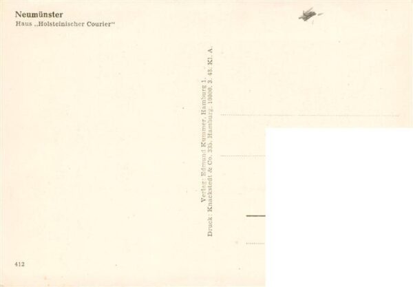 Neumuenster  Schleswig-Holstein Haus Holsteinischer Courier – Bild 2