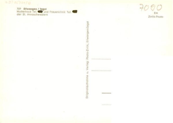 Ellwangen Jagst Frauenklinik Mutterhaus der St. Annaschwestern – Bild 2
