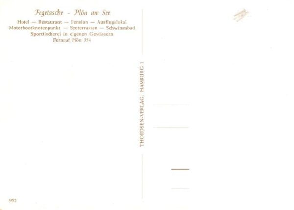 Ploen See Hotel Restaurant Fegetasche – Bild 2
