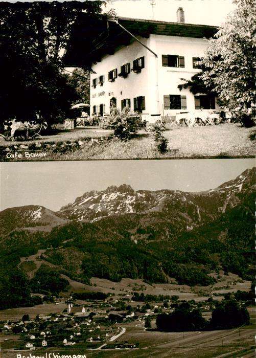 Aschau Chiemgau Cafe Bauer Panorama