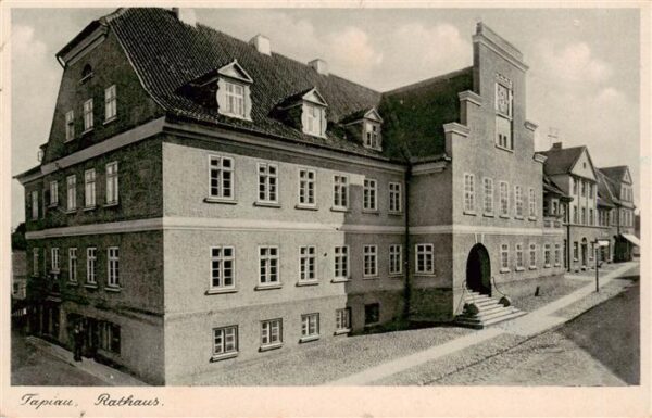 Tapiau Gwardeisk Oblast Kaliningrad Rathaus Feldpost