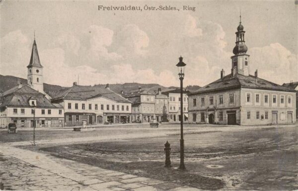 Freiwaldau Jesenik CZ oestr Schles Ring