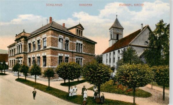 Kandern Schulhaus Kandern Ev Kirche