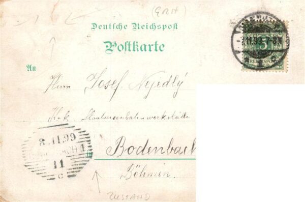 St Goarshausen Rhein Gasthof zur Heimath mit Hospiz Ruine Katz Loreley St Goarsh – Bild 2