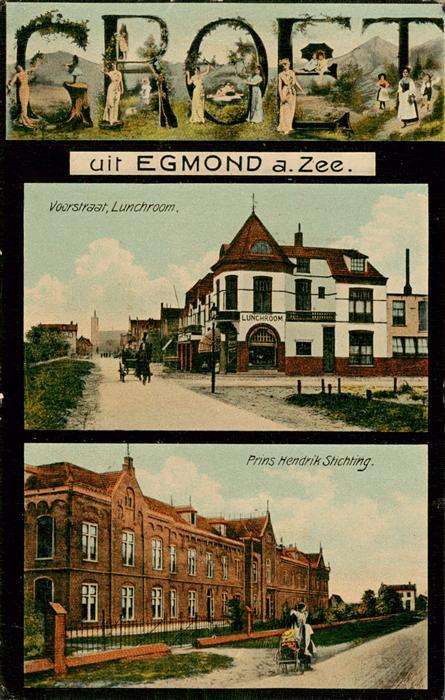 Egmond  aan Zee NL Voorstraat Lunchroom Prins Hendrik Stichting