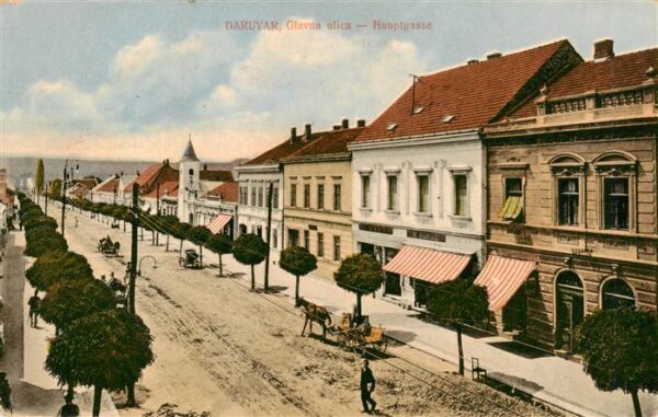 Daruvar Croatia Glavna ulica Hauptgasse