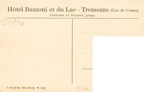 Tremezzo Lago di Como IT Catapecchia Villa Erminia Dependance Hotel Bazzoni et d – Bild 2