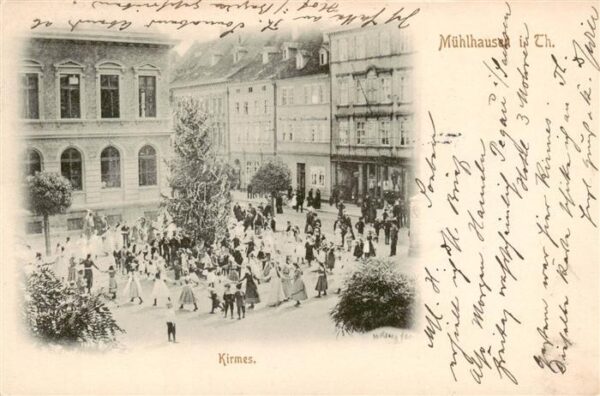 Muehlhausen  Thueringen Kirmes