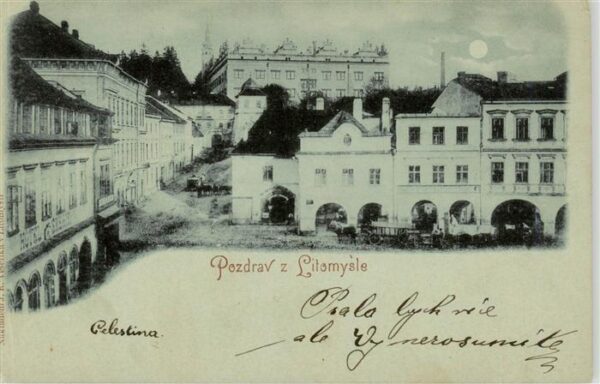 Litomysl Leitomischl CZ Marktplatz