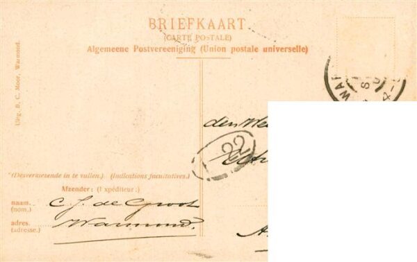 Warmond NL Dorpstraat met Raadhuis – Bild 2
