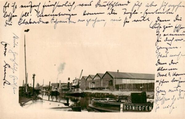 Bornhofen Kamp Rhein Hafen