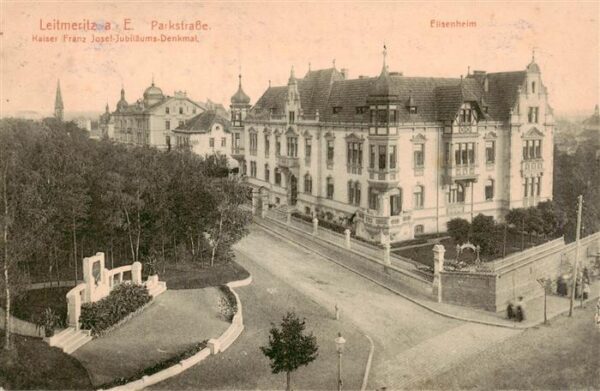 Leitmeritz Litomerice CZ Kaiser Franz Josef Jubilaeums Denmal Elisenheim