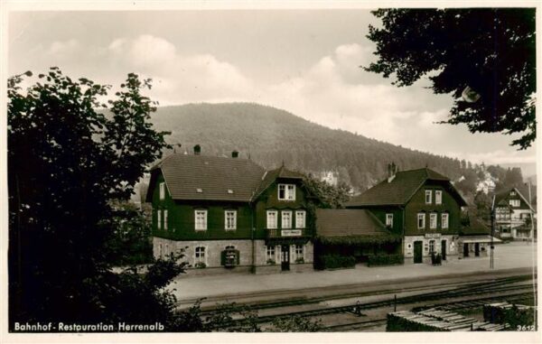 Herrenalb Bad Herrenalb Bahnhof Restauration Herrenalb