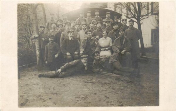 Ehrang Trier Soldaten Gruppenfoto Feldpost