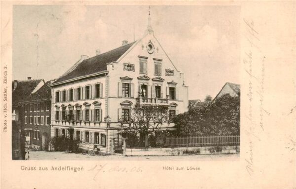 Andelfingen Langenenslingen BW Hotel zum Loewen