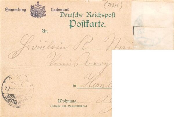 Hamburg Posthof in der Steinstrasse Jacoby Kirche Geschaeftshaus Meier – Bild 2