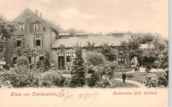 Friedenshain Elberfeld Barmen NRW Restauration Wilh Gerhard