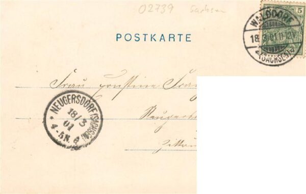 Walddorf  Sachsen Oberlausitz Ortspartie Kirche – Bild 2