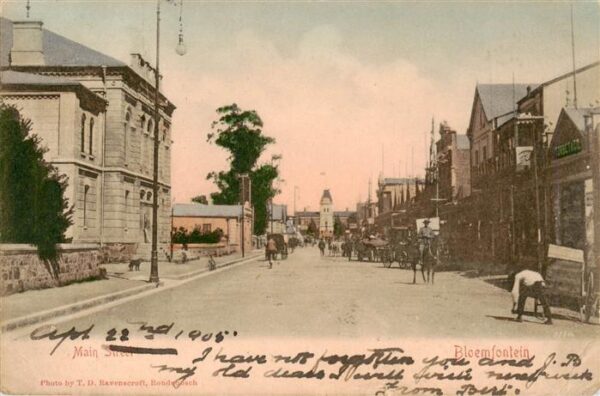 Bloemfontein RSA Southafrica Main Street