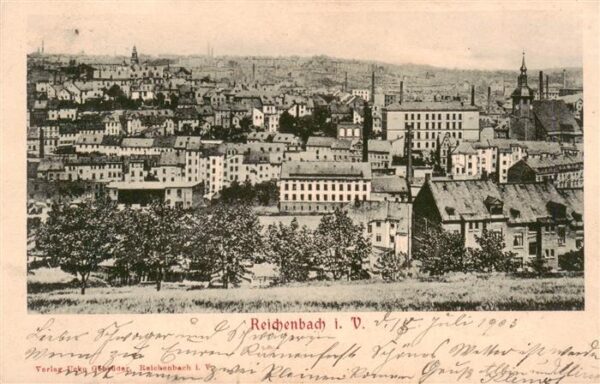 Reichenbach Vogtland Panorama