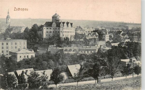 Zschopau Panorama Feldpost