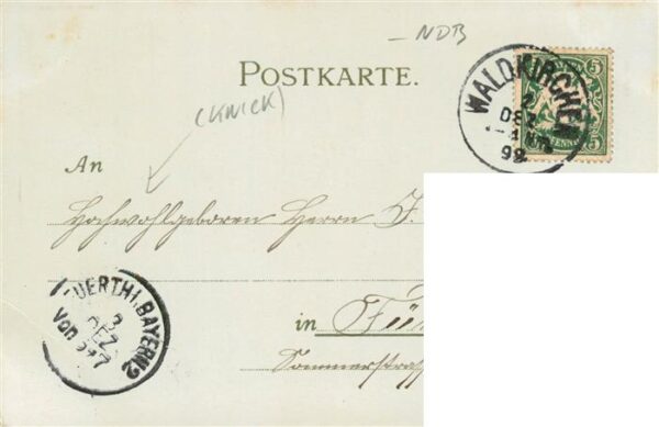 Waldkirchen  Niederbayern Ortspartie – Bild 2