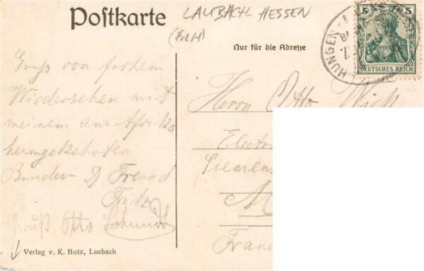 Laubach  Hessen Ortsansicht – Bild 2