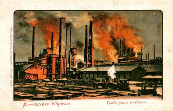Mor-Ostrava Maehrisch-Ostrau Ostrava CZ Vysoke pece II a valovna