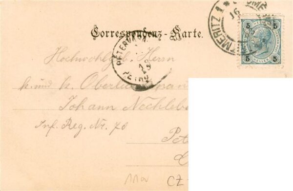 Leitmeritz Litomerice CZ Stadtpanorama – Bild 2