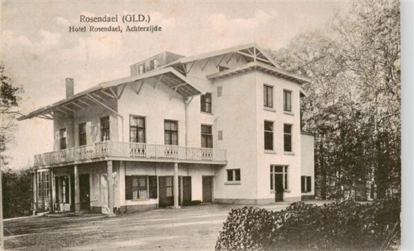 Rosendael Rozendaal Gelderland NL Hotel Rosendael Achterzijde