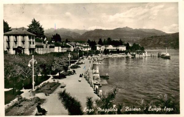 Baveno Lago Maggiore IT Lungo lago