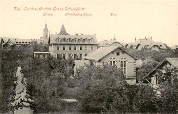 Gross-Schweidnitz Grossschweidnitz Loebau Sachsen Koenigliche Landesanstalt Kirc