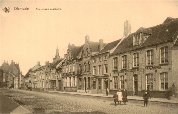 Dixmude Diksmuide Dilsmuide Belgie Anciennes maisons