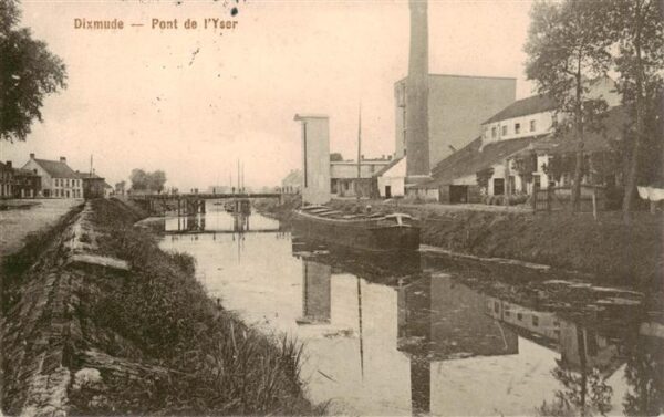 Dixmude Diksmuide Dilsmuide Belgie Pont de l Yser