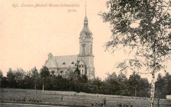 Gross-Schweidnitz Grossschweidnitz Loebau Sachsen Koenigliche Landesanstalt Kirc