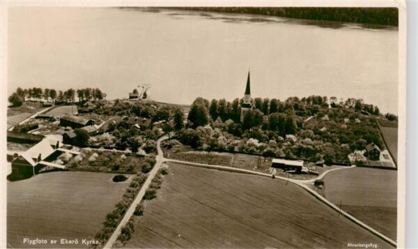 Ekeroe Stockholms Lan Sweden Flygfoto