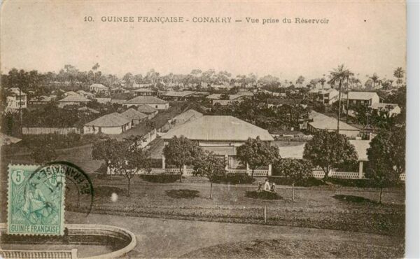 Conakry Konakry Guinea Vue prise du Réservoir