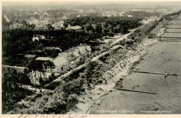 Lubmin Ostseebad Fliegeraufnahme
