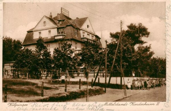 Koelpinsee Loddin Usedom Mittelstands-Kinderheim III