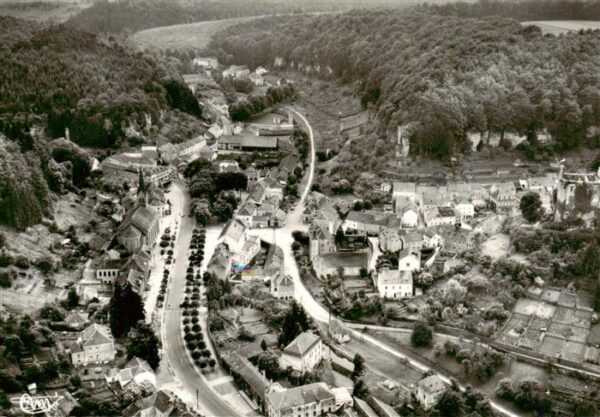 Larochette Luxembourg Vue générale aérienne