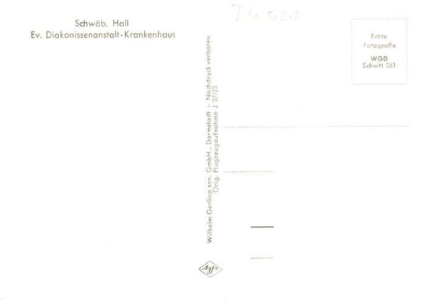 Schwaebisch Hall Evangelische Diakonissenanstalt Krankenhaus – Bild 2