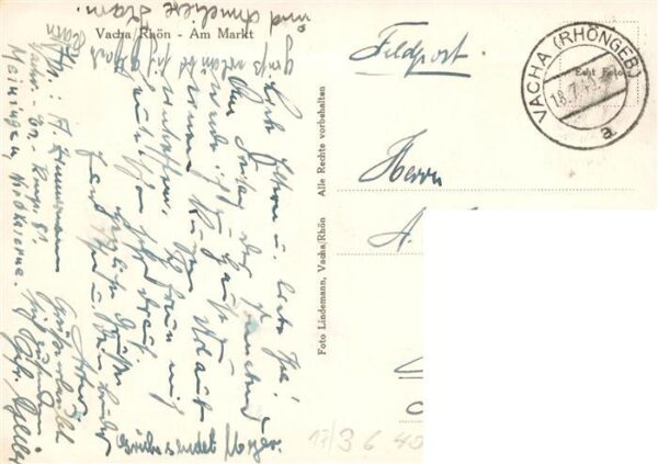 Vacha Café Fridolin Gastraum Feldpost – Bild 2