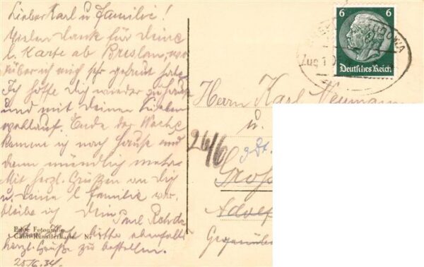 Altheide Bad Schlesien PL Blick auf Kurhaus und Park – Bild 2